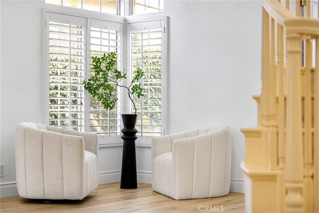 14121 Exeter Ct, Fontana, CA 92336 - sitting room with wood finished floors