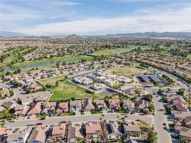 29042 Botanical Cir, Menifee, CA 92584 - aerial view of property and surrounding area with a water and mountain view and nearby suburban area
