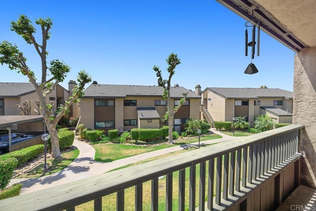 7780 Parkway Dr Unit 703, La Mesa, CA 91942 - balcony featuring a residential view
