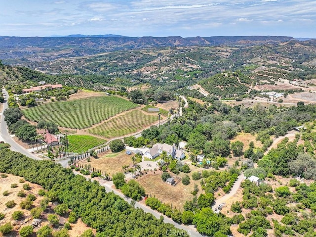 25570 Fuerte Rd, Temecula, CA 92590 - drone / aerial view of mountains