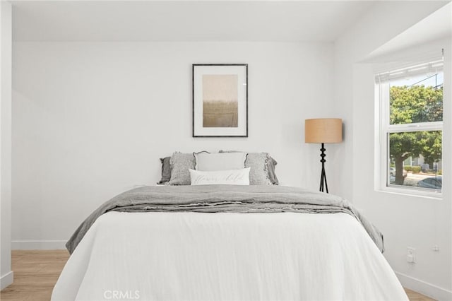 453 N Walker Ave, San Pedro, CA 90732 - bedroom featuring light wood-type flooring and baseboards