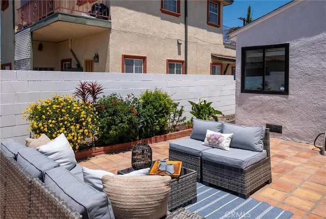 453 N Walker Ave, San Pedro, CA 90732 - view of patio featuring an outdoor hangout area