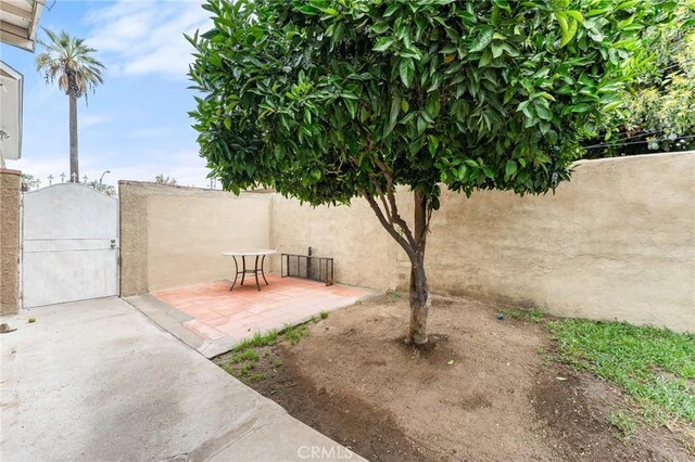 1040 W 3rd St, Pomona, CA 91766 - view of yard with a gate