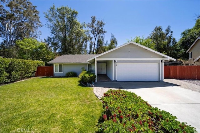 29911 Cactus Pl, Temecula, CA 92592 - ranch-style home with a garage and concrete driveway