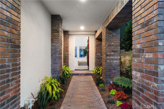 19139 Chandon Ln, Huntington Beach, CA 92648 - view of exterior entry with brick siding