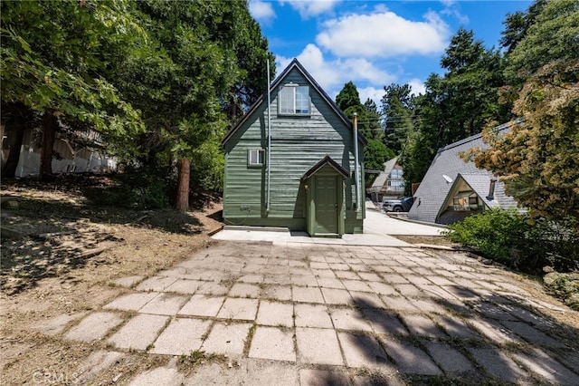 1244 Bear Springs Rd, Twin Peaks, CA 92391 - view of rear view of house