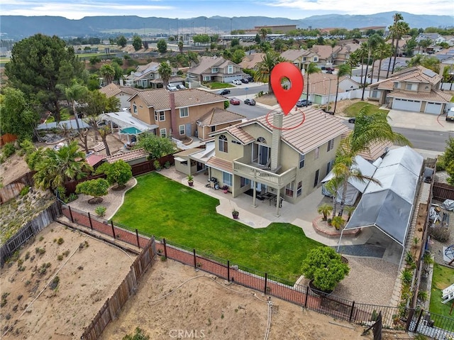 40678 Alondra Dr, Murrieta, CA 92562 - aerial view of residential area featuring a mountain backdrop