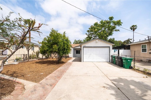 14609 Clark St, Baldwin Park, CA 91706 - single story home featuring concrete driveway, stucco siding, and a garage