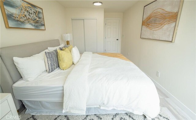 14609 Clark St, Baldwin Park, CA 91706 - bedroom with a closet and baseboards