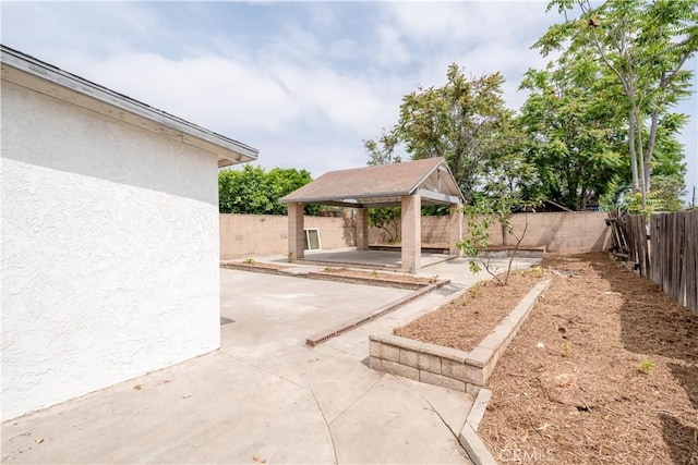 14609 Clark St, Baldwin Park, CA 91706 - fenced backyard with a gazebo and a patio area
