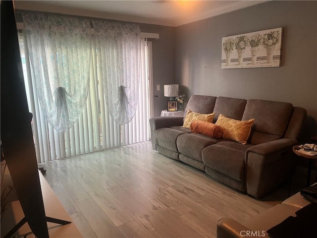 708 W Lambert Rd Unit 6, La Habra, CA 90631 - living area featuring wood finished floors
