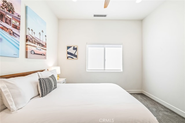 52300 Avenida Velasco Ln, Quinta, CA 92253 - carpeted bedroom with baseboards and a ceiling fan