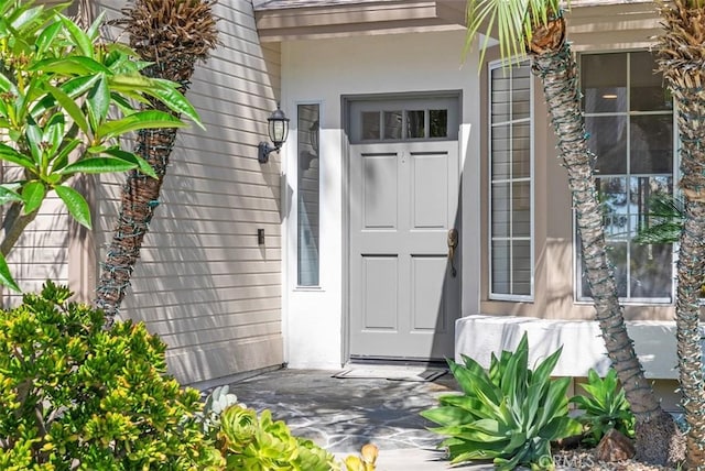 21321 Spruce, Mission Viejo, CA 92692 - entrance to property with stucco siding