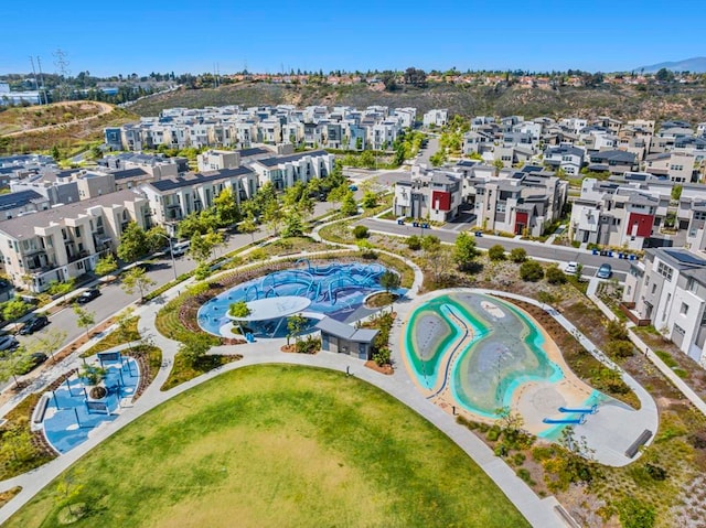 7902 Belluno Way, San Diego, CA 92126 - drone / aerial view of a pool area
