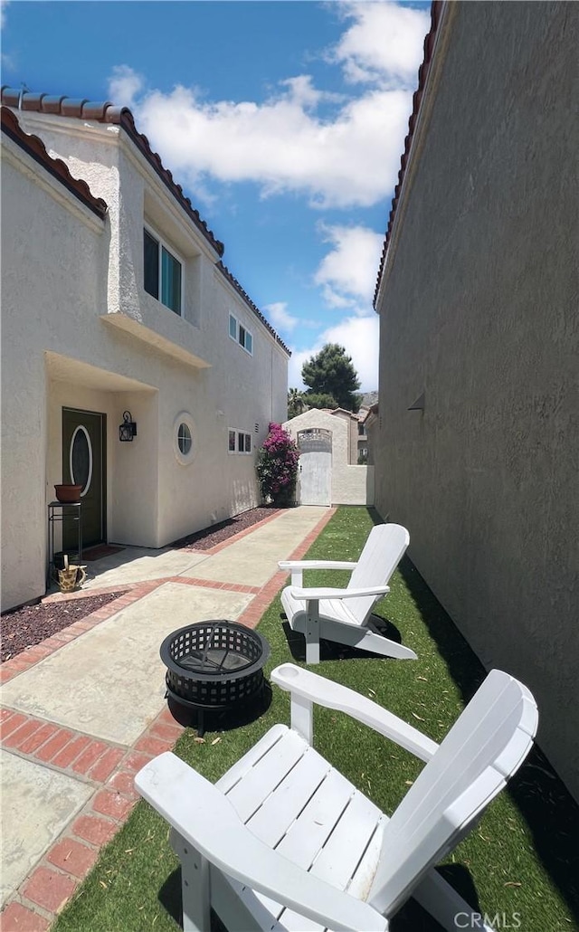 29403 Clear View Ln, Highland, CA 92346 - view of yard featuring a patio area
