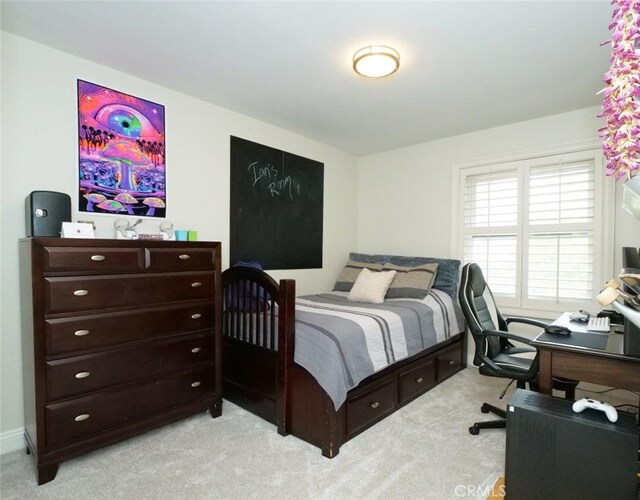 4784 Browndeer Ln, Rancho Palos Verdes, CA 90275 - bedroom with light colored carpet and an office area