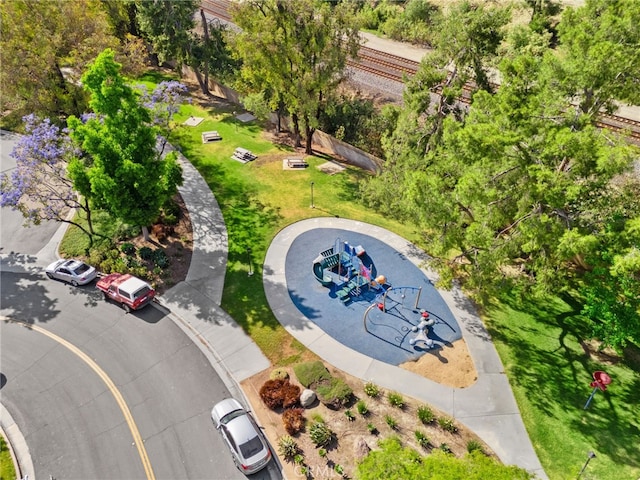 23478 Cambridge Rd Unit 296, Yorba Linda, CA 92887 - drone / aerial view of a community park
