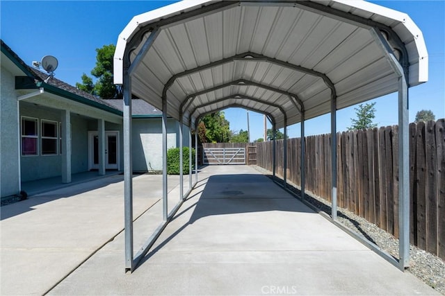 1095 Glenwood Ln, Willows, CA 95988 - view of parking / parking lot with a carport