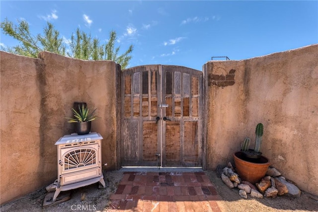 8830 Quail Springs Rd, Joshua Tree, CA 92252 - view of gate