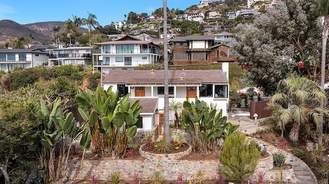 10 Camel Pt, Laguna Beach, CA 92651 - view of front of home featuring a residential view and a mountain view