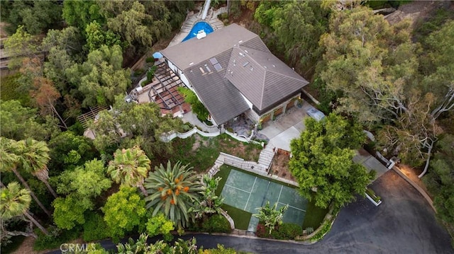 1761 Lemon Ter, North Tustin, CA 92705 - aerial view of property and surrounding area