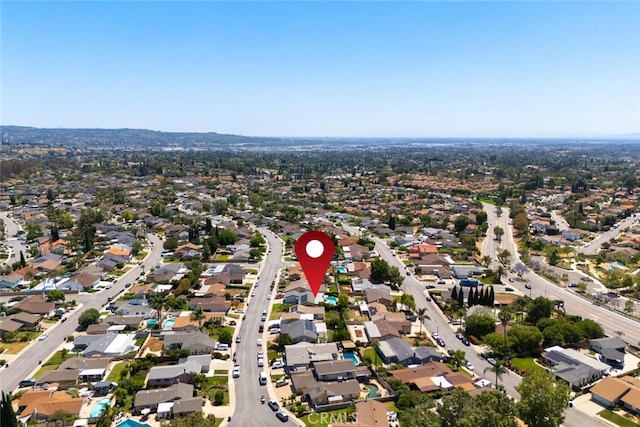 4435 Via Del Prado, Yorba Linda, CA 92886 - aerial view of property's location with nearby suburban area