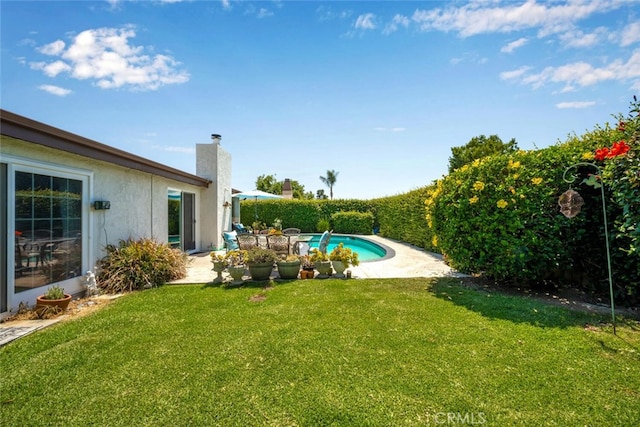 4435 Via Del Prado, Yorba Linda, CA 92886 - view of green lawn with a patio area