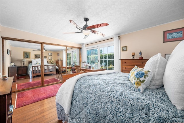 4435 Via Del Prado, Yorba Linda, CA 92886 - bedroom featuring wood finished floors and a ceiling fan