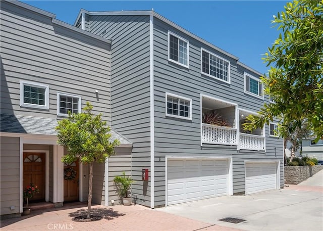 25839 Cypress St Unit B, Lomita, CA 90717 - view of front of house with a garage and concrete driveway
