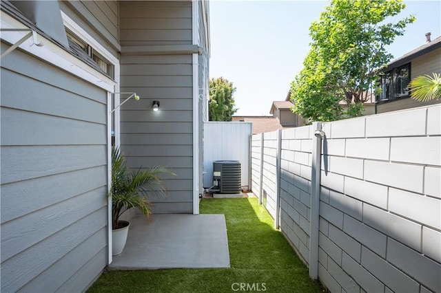 25839 Cypress St Unit B, Lomita, CA 90717 - view of yard with cooling unit