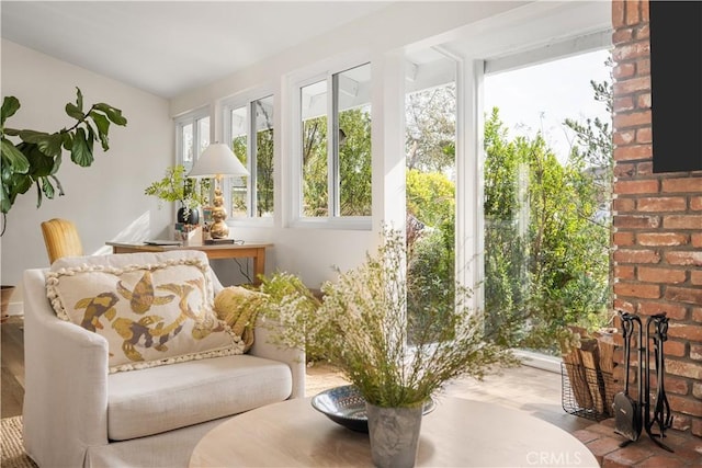 3231 Ruth Elaine Dr, Los Alamitos, CA 90720 - sunroom / solarium featuring vaulted ceiling
