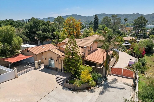 10610 Oak Tree Way, Sunland, CA 91040 - view of subject property featuring a mountain backdrop