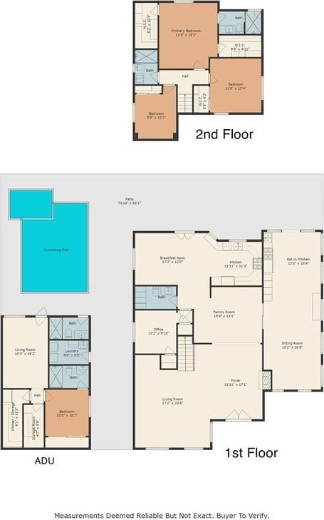 10610 Oak Tree Way, Sunland, CA 91040 - floor plan / room layout