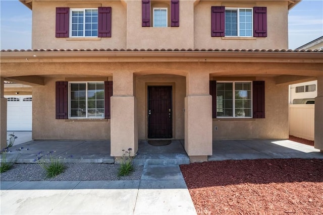 1568 Burns Ln, San Jacinto, CA 92335 - view of front facade with stucco siding