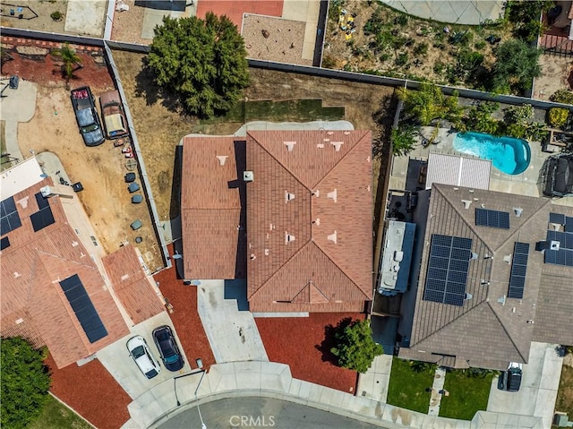 1568 Burns Ln, San Jacinto, CA 92335 - drone / aerial view of a pool area