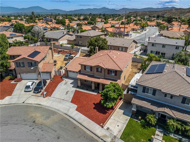 1568 Burns Ln, San Jacinto, CA 92335 - aerial view of residential area featuring a mountainous background