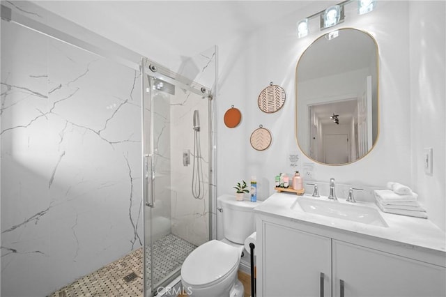 2215 Calmette Ave, Rowland Heights, CA 91748 - full bath featuring a marble finish shower and vanity