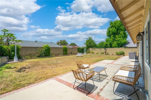 2215 Calmette Ave, Rowland Heights, CA 91748 - fenced backyard with a patio area
