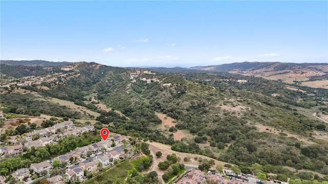 103 Corte Tierra Bella, San Clemente, CA 92673 - aerial view of property's location with mountains