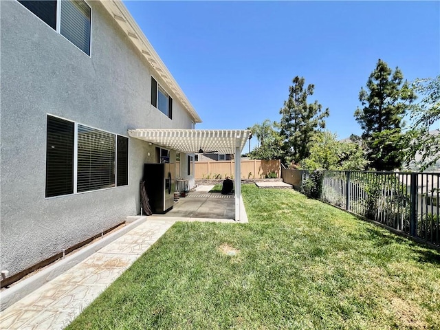 5890 Kendrick Dr, Riverside, CA 92507 - view of yard with a pergola and a patio