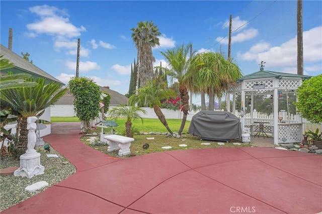 20043 Emerald Meadow Dr, Walnut, CA 91789 - view of patio / terrace featuring a grill