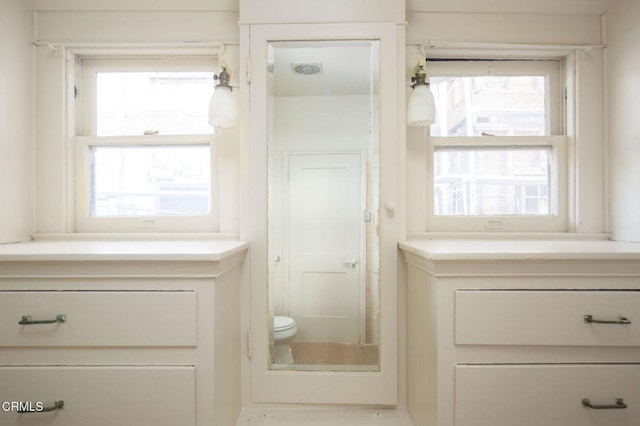 4214 Griffin Ave, Los Angeles, CA 90031 - bathroom with toilet, vanity, and plenty of natural light