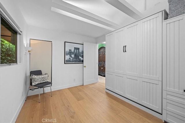 541 1st St, Manhattan Beach, CA 90266 - unfurnished room with light wood-style flooring and baseboards