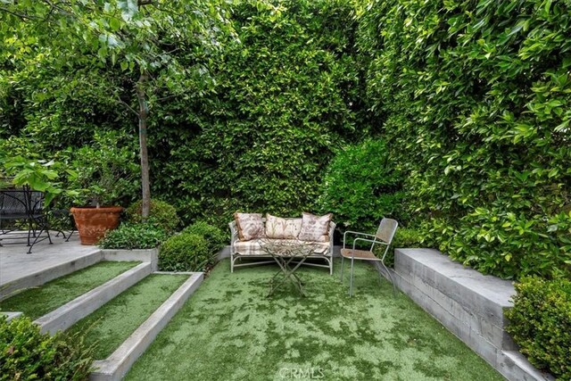 541 1st St, Manhattan Beach, CA 90266 - view of yard featuring a patio area and an outdoor hangout area