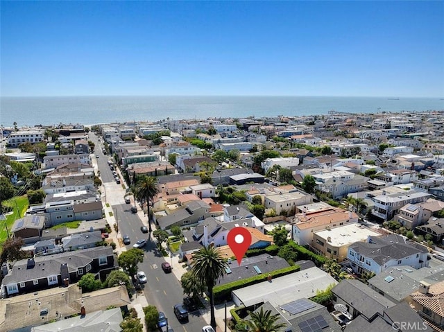 541 1st St, Manhattan Beach, CA 90266 - aerial view of residential area with a nearby body of water