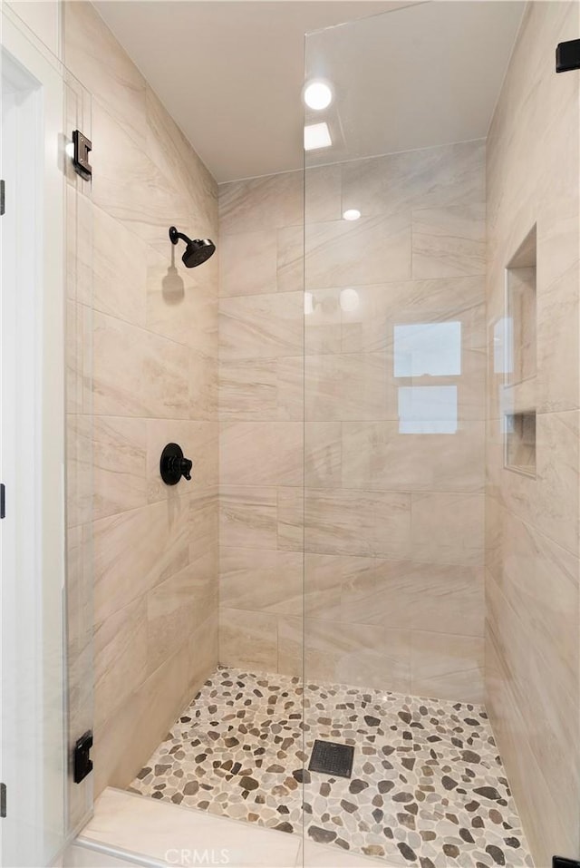 3145 Sicily Ave, Costa Mesa, CA 92626 - bathroom featuring a shower stall