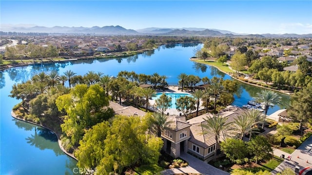 29304 Riptide Dr, Menifee, CA 92585 - bird's eye view of a water and mountain view and a pool