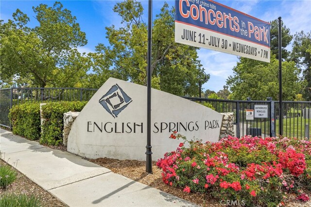 14252 Parkside Ct, Chino Hills, CA 91709 - view of community / neighborhood sign