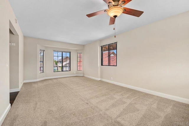 6 Cape Cod, Irvine, CA 92620 - unfurnished room with carpet floors and ceiling fan