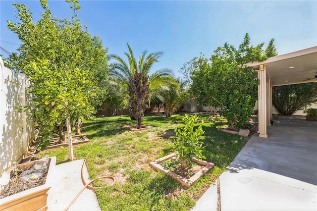 1172 Cedar Hollow Rd, Beaumont, CA 92223 - fenced backyard featuring a patio area